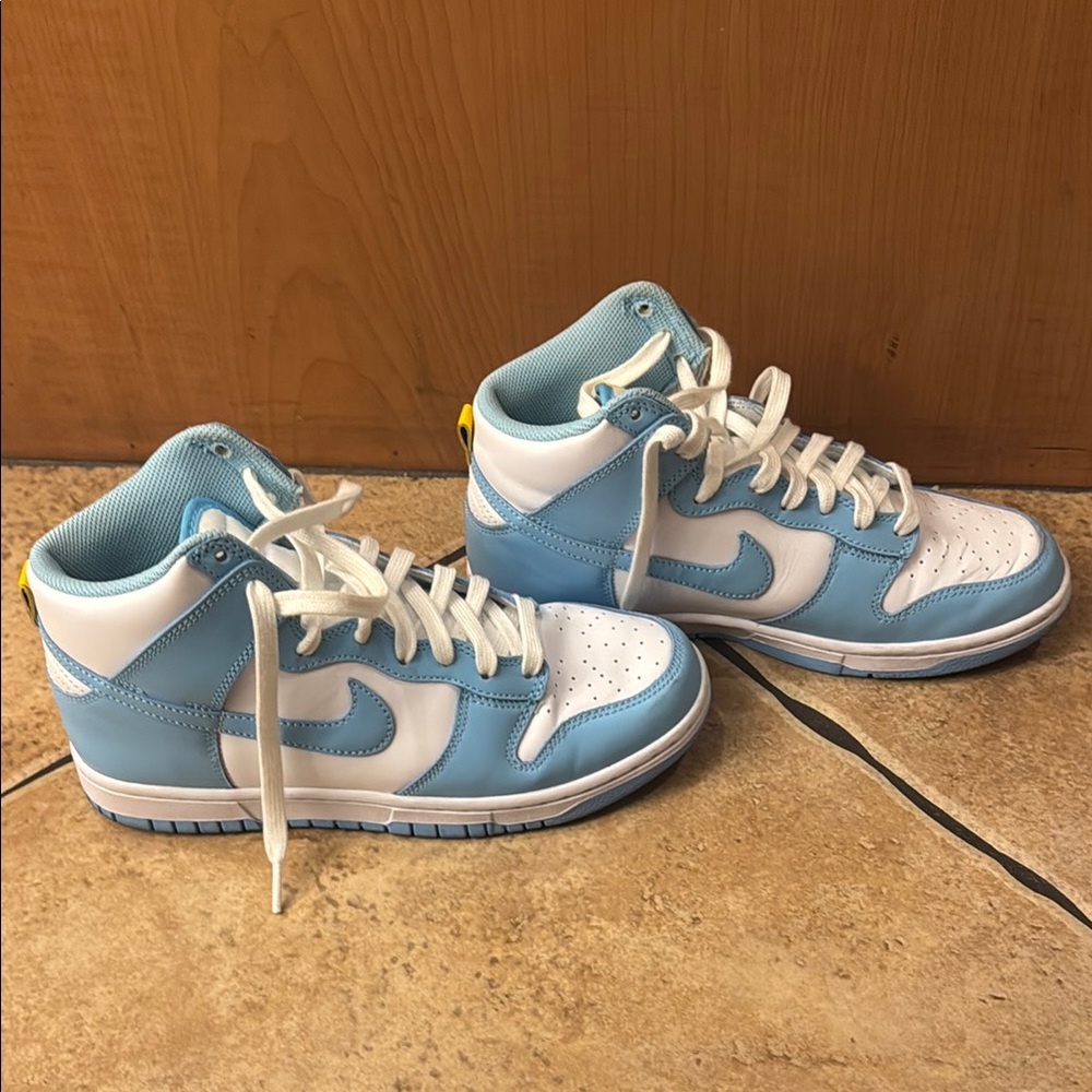 Nike Blue and White Sneakers